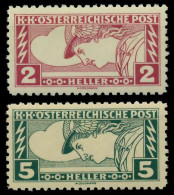 ÖSTERREICH 1917 Nr 219B-220B Postfrisch X742BEE - Nuevos