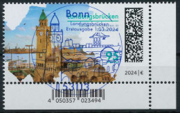 BRD BUND 2024 Nr 3818 ESST Zentrisch Gestempelt ECKE-URE X742C8E - Used Stamps