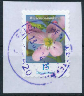 BRD BUND DS BLUMEN Nr 3431 Zentrisch Gestempelt Briefstück X742C9A - Usati