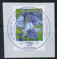 BRD BUND DS BLUMEN Nr 3432 Zentrisch Gestempelt Briefstück X742CAA - Used Stamps