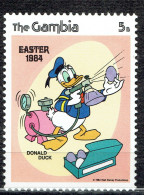 Pâques. Personnages De Disney : Au Pistolet De Donald - Gambie (1965-...)