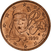 France, 5 Euro Cent, 1999, Paris, SUP+, Cuivre Plaqué Acier, KM:1284 - Frankrijk
