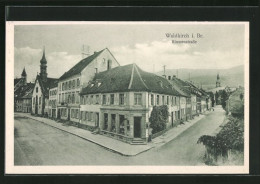 AK Waldkirch I. Br., Blumenstrasse Mit Handlung Joseph Ihringer  - Waldkirch