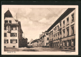 AK Wehr I. B., Talstrasse Mit Gasthaus  - Other & Unclassified