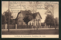 AK Hambühren /Kr. Celle, Landheim Der Sophienschule  - Celle