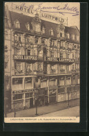 AK Frankfurt A. M., Luitpold-Hotel, Kaiserstrasse 64, Taunusstrasse 35  - Frankfurt A. Main