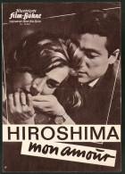 Filmprogramm IFB Nr. 05245, Hiroshima Mon Amour, Emmanuele Riva, Eiji Okada, Regie: Alain Resnais  - Revistas