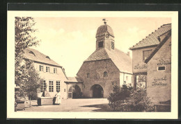 AK Leipzig, Internationale Baufachausstellung Mit Sonderausstellungen 1913, Dorfkirche Und Schule  - Expositions