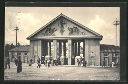 AK Bern, Schweizerische Landesausstellung 1914, Eingang Länggasse  - Expositions