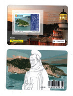 ITALIA Tessera Fil. :  Isola Del Tino E San Venerio (SP)  - 1 Val. - Tiratura  1500 Pz.  Del  11.09.2020 - Philatelistische Karten