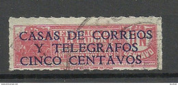 ECUADOR 1940 Tobacco Tax Revenue Impuesto Al Tabaco Manufacturada 1 Cent. Train Railway O - Treinen