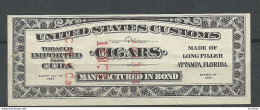 USA Tobacco Tax Cigars 1953 - Fiscal