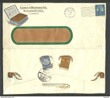 USA 1931 Larus & Brother Co. Richmond Advertising Cover Smoking Pipe Tobacco To Estonia Estland Võru Mi 267 Single - Covers & Documents