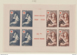 CARNET N°2003 Année 1954 Cote 180€ TBE - Croce Rossa