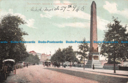 R100094 Cleopatras Needle And Thames Embankment. London. 1906 - Sonstige & Ohne Zuordnung