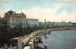 R100097 London. The Thames Embankment. Empire Series. 1905 - Autres & Non Classés