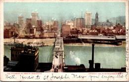 21-5-2024 (5 Z 41) USA -  Colorised - Very Old Posted 1906 - Pittsburgh - Pittsburgh