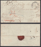 BRIESEN K1 Alter Brief 1856 Mit Taxierungen  Nach THORN Mit Inhalt    (32134 - Altri & Non Classificati
