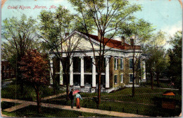 21-5-2024 (5 Z 41) USA -  Colorised - Very Old Posted 1912 - Marion Court House - Other & Unclassified
