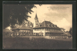 AK Bern, Schweizerische Landesausstellung 1914, Dörfli, Wirtshaus Und Röseligarten  - Exhibitions