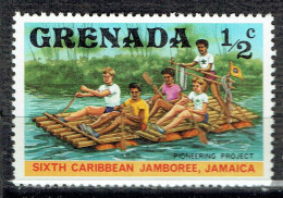 6ème Jamboree Des Caraïbes En Jamaïque : Déplacement Sur Radeau - Grenade (1974-...)