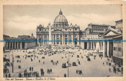 R100219 Citta Del Vaticano. Piazza E Basilica Di S. Pietro. Serta. H. C. P. N. 3 - Monde