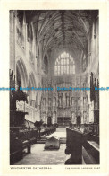R100673 Winchester Cathedral. The Choir. Looking East. Tuck. 1947 - Monde