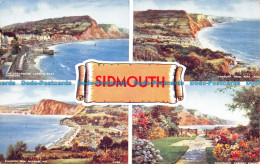 R100231 Sidmouth. Art Colour. Valentine. 1959. Multi View - Monde