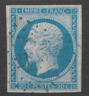RETOUCHE PANNEAU D1 CASE 5 Sur N°14B TBE - 1853-1860 Napoléon III.