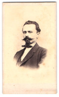 Fotografie Ludwig Niemtschik, Fridek-Mistek, Portrait Eleganter Herr Mit Spitzbart  - Anonyme Personen