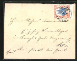 Briefumschlag Erfurt, Private Stadtpost Packet-Fahrt  - Briefmarken (Abbildungen)