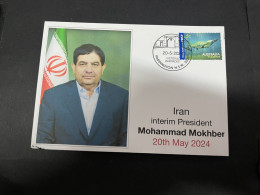 21-5-2024 (5 Z 42) Iran Interim New President Mohammad Mokhber (was Iran Vice-President) - Irán