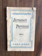 Almanach Paroissial 1912 - Sonstige & Ohne Zuordnung