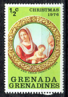 Noël : "La Vierge Et L'Enfant" Par Cima - Grenada (1974-...)