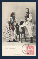 Hongrie. Lipik ( Croatie).  Couple D'amoureux En Costumes Traditionnels. 1910 - Hongrie