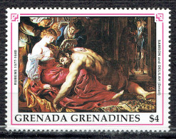 350ème Anniversaire De La Mort De Rubens : "Samson Et Dalila" - Grenada (1974-...)