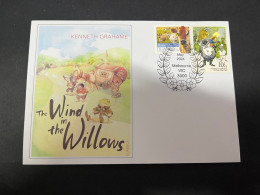 21-5-2024 (5 Z 42)The Wind In The Willows (UK + OZ Stamps) UK Year Of Child Stamp - Cuentos, Fabulas Y Leyendas