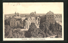 AK Darmstadt, Schloss Und Ernst-Ludwigsplatz  - Darmstadt