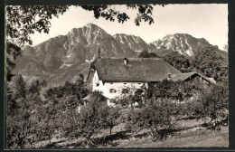 AK Piding /Obb, Berggasthof Stroblalm Am Högl Mit Staufen Und Zwiesel  - Zwiesel