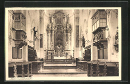 AK Regensburg /Niedermünster, Institut D. A. Schulschwestern V. U. L. Frau, Innenansicht  - Regensburg