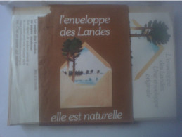 L'enveloppe Des Landes - 1 Lot De 290 Enveloppes Collées Par Le Temps Avec Emballage Et Prospectus - Reclame