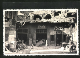 CPA Kairo, Zerstörtes Gebäude Vom Krieg  - Otros & Sin Clasificación