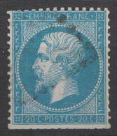 RETOUCHE PANNEAU D1 CASE 6 Sur N°22 BE - 1862 Napoléon III.