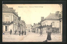 CPA Nouans, Route De Villeloin-Couilangé  - Other & Unclassified