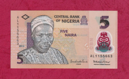 Nigeria, 2013- 5 Naira. Prefix AL - Obverse Portrait Of Alhaji Dir Abubakar Tafawa Balewa . - Nigeria