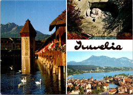 21-5-2024 (5 Z 43) Switzerland - Lucerne - (covered Bridge) - Puentes