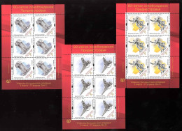 Label  Transnistria 2024 80 Years Of Liberation Of Transnistria 3Sheets**MNH - Fantasy Labels