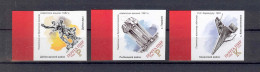 Label  Transnistria 2024 80 Years Of Liberation Of Transnistria 3v**MNH Imperforated - Vignettes De Fantaisie