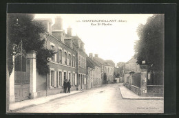 CPA Chateaumeillant, Rue St-Martin  - Otros & Sin Clasificación