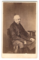 Photo Mayall, London, 224 Regent Street, Portrait Bischof Von Winchester Im Anzug Mit Zylinder, 1862  - Berühmtheiten